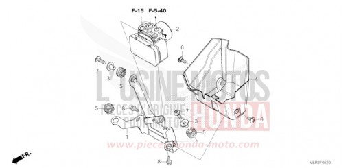 MODULATEUR ABS CBR500RAR de 2024